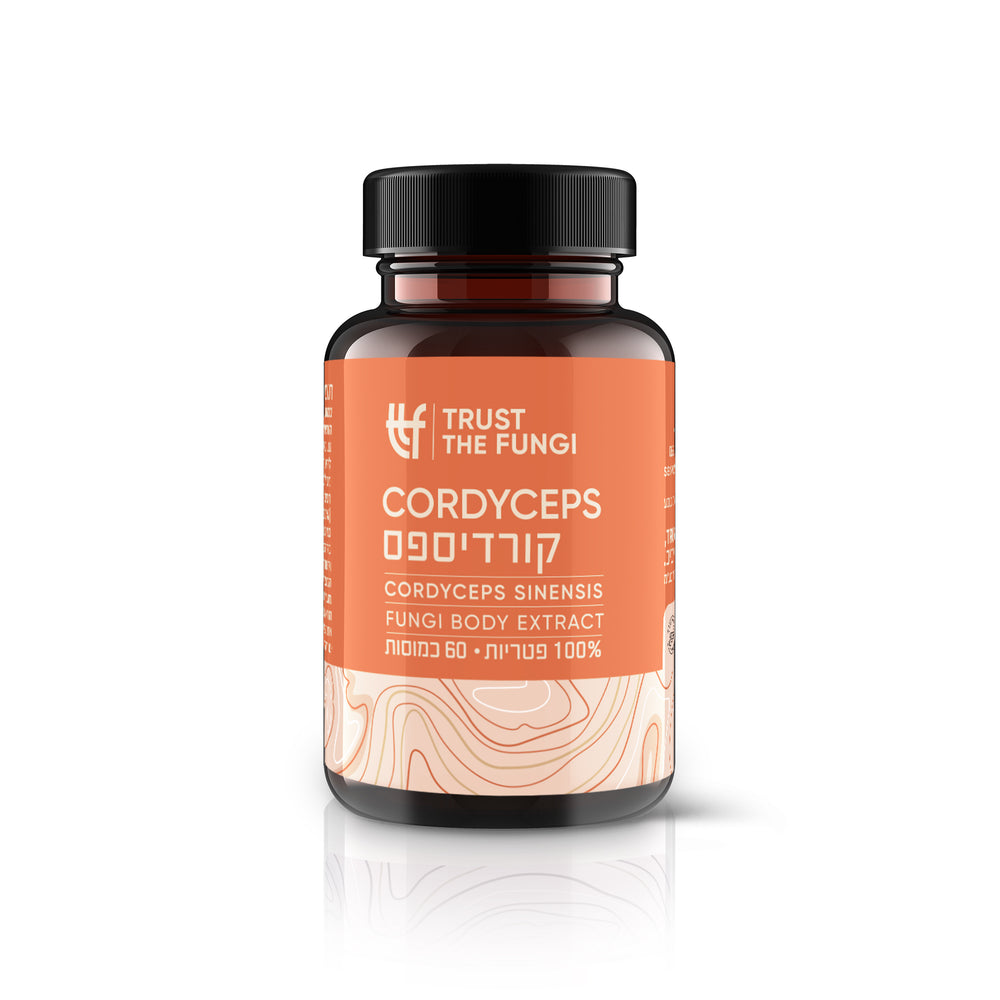 פטריית קורדיספס (CORDYCEPS) - מיצוי 100% פטריות בשיטת FBE